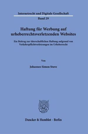 HAFTUNG FÜR WERBUNG AUF URHEBERRECHTSVERLETZENDEN WEBSITES.