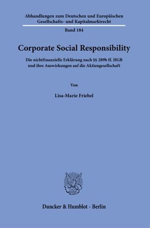 CORPORATE SOCIAL RESPONSIBILITY.