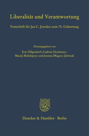 LIBERALITÄT UND VERANTWORTUNG