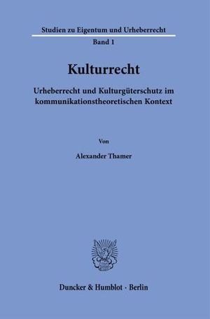 KULTURRECHT.