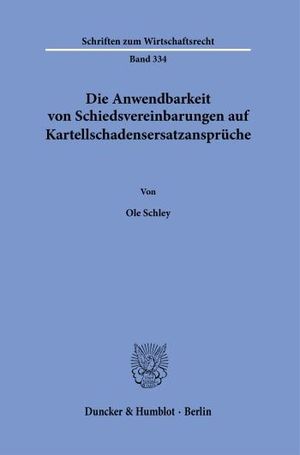 DIE ANWENDBARKEIT VON SCHIEDSVEREINBARUNGEN AUF