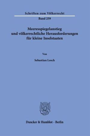 MEERESSPIEGELANSTIEG UND VÖLKERRECHTLICHE HERAUSFORDERUNGEN FÜR KLEINE INSELSTAATEN.