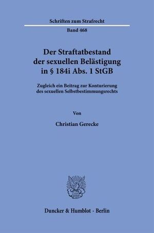 DER STRAFTATBESTAND DER SEXUELLEN BELÄSTIGUNG IN § 184I ABS. 1 STGB