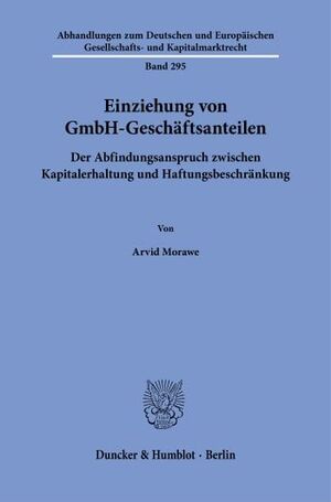 EINZIEHUNG VON GMBH-GESCHÄFTSANTEILEN