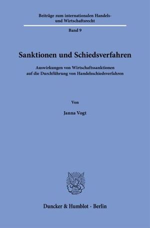 SANKTIONEN UND SCHIEDSVERFAHREN