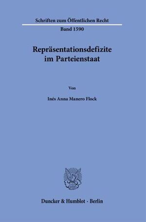 REPRÄSENTATIONSDEFIZITE IM PARTEIENSTAAT