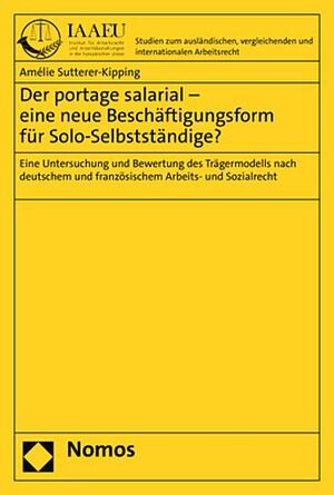 DER PORTAGE SALARIAL  EINE NEUE BESCHÄFTIGUNGSFORM