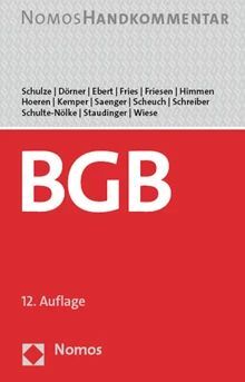 BÜRGERLICHES GESETZBUCH