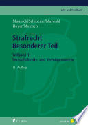 STRAFRECHT BESONDERER TEIL. TB 1