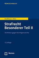 STRAFRECHT BESONDERER TEIL II