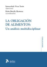 LA OBLIGACION DE ALIMENTOS UN ANALISIS MULTIDISCIPLINAR