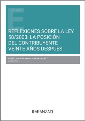REFLEXIONES SOBRE LA LEY 58/2003: