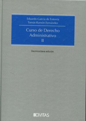 CURSO DE DERECHO ADMINISTRATIVO, II