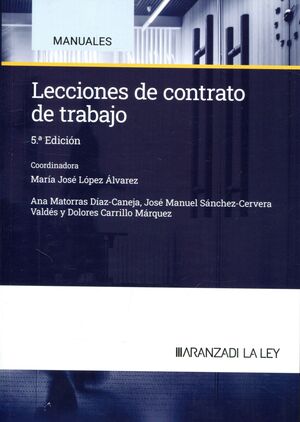 LECCIONES DE CONTRATO DE TRABAJO