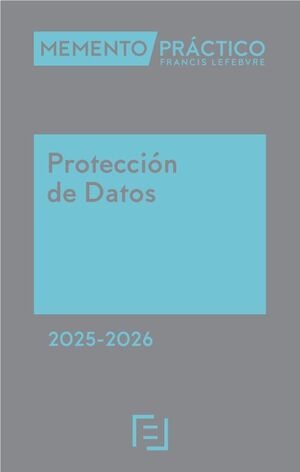 MEMENTO PRÁCTICO PROTECCIÓN DE DATOS 2025-2026