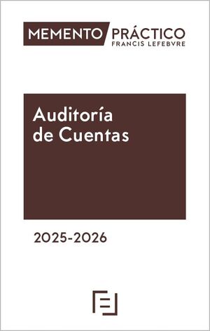MEMENTO AUDITORÍA DE CUENTAS 2025-2026