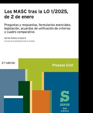 LOS MASC TRAS LA LO 1/2025, DE 2 DE ENERO