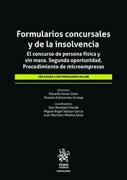 FORMULARIOS CONCURSALES Y DE LA INSOLVENCIA.