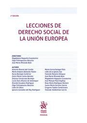 LECCIONES DE DERECHO SOCIAL DE LA UNION EUROPEA