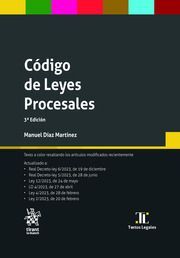 CODIGO DE LEYES PROCESALES (3ª ED.2024)