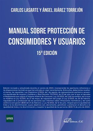 MANUAL SOBRE PROTECCIÓN DE CONSUMIDORES Y USUARIOS