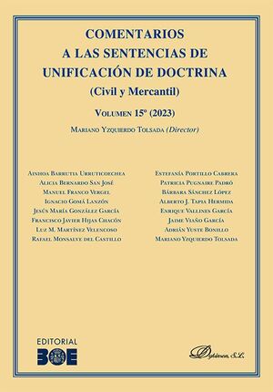 COMENTARIOS A LAS SENTENCIAS DE UNIFICACIÓN DE DOCTRINA