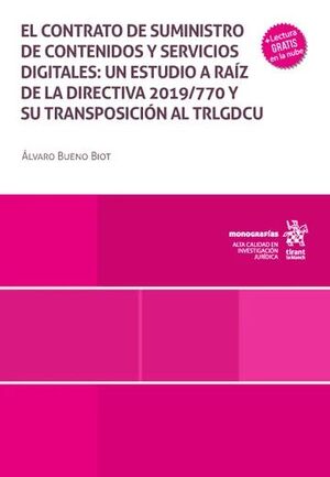 EL CONTRATO DE SUMINISTRO DE CONTENIDOS Y SERVICIOS