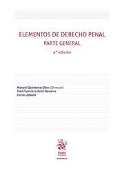 ELEMENTOS DE DERECHO PENAL PARTE GENERAL (4ª ED)