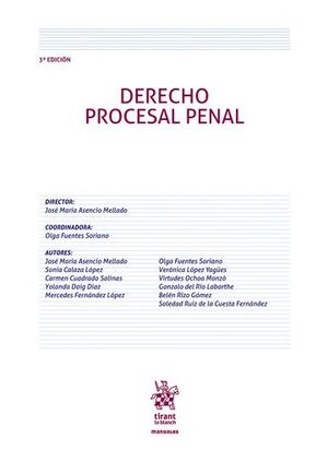 DERECHO PROCESAL PENAL (3ª ED-2024)