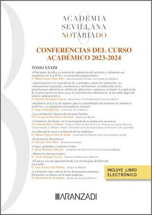 ANALES 2023-2024 TOMO XXXIII ACADEMIA SEVILLANA DEL NOTARIADO