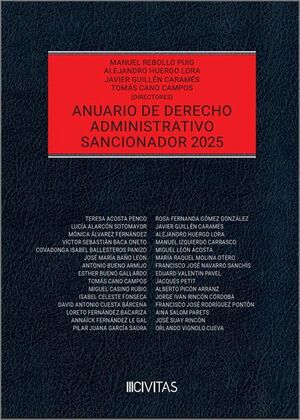 ANUARIO DE DERECHO ADMINISTRATIVO SANCIONADOR 2025