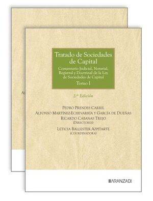 TRATADO DE SOCIEDADES DE CAPITAL ( 2 VOLS.)