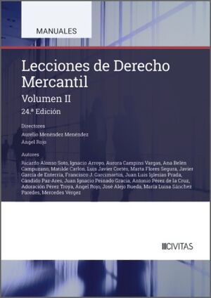 LECCIONES DE DERECHO MERCANTIL. VOL. II