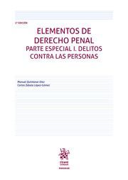 ELEMENTOS DE DERECHO PENAL. PARTE ESPECIAL, I