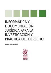 INFORMÁTICA Y DOCUMENTACIÓN JURÍDICA PARA LA INVESTIGACIÓN