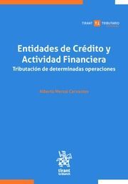ENTIDADES DE CRÉDITO Y ACTIVIDAD FINANCIERA