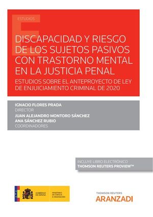 DISCAPACIDAD Y RIESGO DE LOS SUJETOS PASIVOS CON TRASTORNO MENTAL EN L