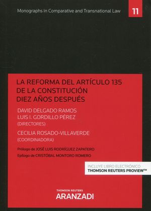 LA REFORMA DEL ARTICULO 135 DE LA CONSTITUCION DIEZ AÑOS DESPUÉS