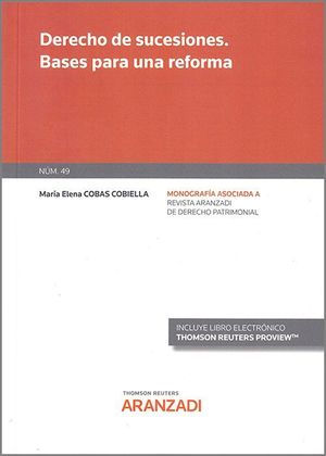 DERECHO DE SUCESIONES BASES PARA UNA REFORMA