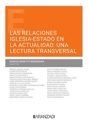 LAS RELACIONES IGLESIA-ESTADO EN LA ACTUALIDAD: