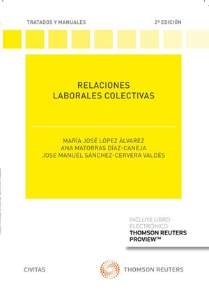 RELACIONES LABORALES COLECTIVAS (PAPEL + E-BOOK)