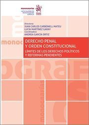 DERECHO PENAL Y ORDEN CONSTITUCIONAL