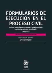 FORMULARIOS DE EJECUCIÓN EN EL PROCESO CIVIL