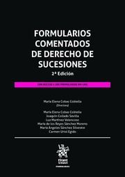 FORMULARIOS COMENTADOS DE DERECHO DE SUCESIONES