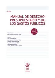 MANUAL DE DERECHO PRESUPUESTARIO Y DE LOS GASTOS PUBLICOS (4ª EDICION)