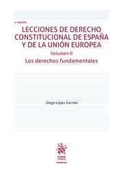 LECCIONES DERECHO CONSTITUCIONAL ESPAÑA Y DE UE, II