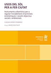 USOS DEL SOL PER A FER CIUTAT.
