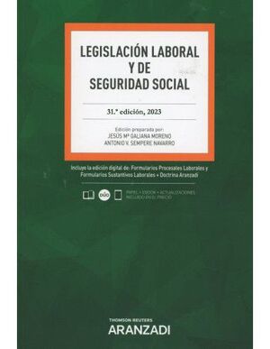 LEGISLACION LABORAL Y DE SEGURIDAD SOCIAL (31ª-2023)