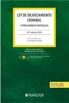 LEY DE ENJUICIAMIENTO CRIMINAL Y OTRAS NORMAS PROCESALES 29 EDICION