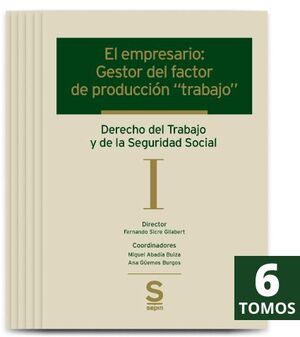 COMPENDIO DEL DERECHO DEL TRABAJO Y DE LA S. SOCIAL (6 TOMOS)